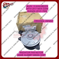 RADIATOR FAN MOTOR (DENSO)(ORIGINAL) PERODUA ALZA 1.5 / AXIA / BEZZA / MYVI NEW D20N / TOYOTA AVANZA