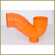 ❁ ▤ ✌ Thick Type PVC Orange Ptrap P-Trap P Trap 2" 3"