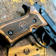 WOOD GRIP BARETTA M9 - KJW