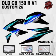 CB150R V1 CB 150 r 2012 Sticker CB150R V1 CB 150 r 2012 Striping/ CB150R Old Graphic Sticker Decal G