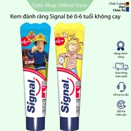 Kem Đánh Răng Signal cho Bé 0-6 Tuối Không Cay Nuốt Được HÀNG ĐỨC Chăm Sóc Răng Bé tuýp 50 ml