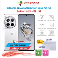 PPF - NANO OnePlus 13 - 13R - 13T - 13S self-healing anti-fingerprint screen protector - Love Phone