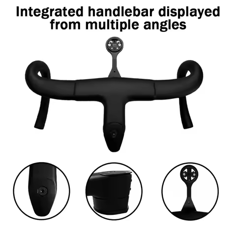 T1000 Carbon fiber integrated road bike handlebar Pinarello New F12 F14 road bike handlebar, aero dr