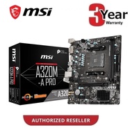MSI A320M-A PRO AMD AM4 Matx motherboard A320M A PRO