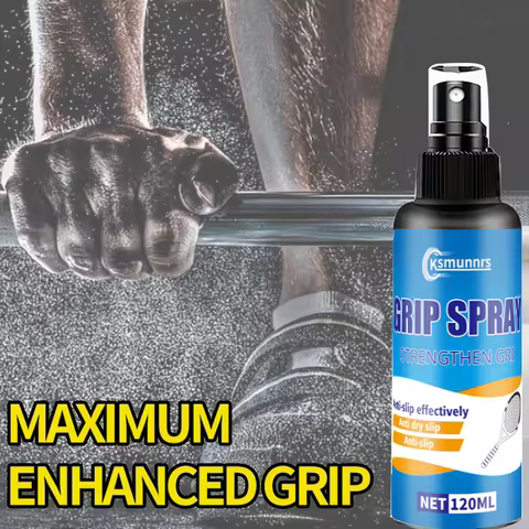 Anti-Slip Spray for Basketball Shoes and Rackets - Maximum Grip Enhancer for the Court, Weightliftin