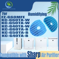 🚚 Arrive next day🚚 Replacement Compatible with sharp FZ-G60MFE、KC-G60TA、G50TA、G40TA W、KC-G60TA、G50TA、G40TA B Filter Air Purifier Accessories True Original HEPA&amp;Active Carbon High-Efficiency H13 Antibacteria Virus and Smoke Moisture