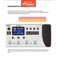 M-VAVE MK-300 / /360+/ 3.5      Pemproses Gitar/Bass Multi-kesan M-VAVE MK-300 /360+ Kesan/ Skrin 3.