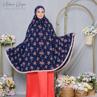 Silky Hajar 2in1 Prayer Robe with Syakira Myrna Lace Motif