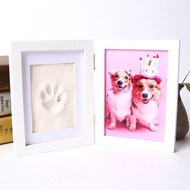 Dog Paw Print Pad Photo Frame Pet Memorial Hand Paw Print Baby Hand Foot Print Pad Baby Hand Foot Pr