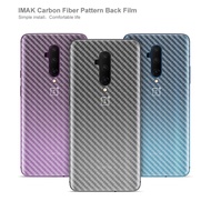 [SG] OnePlus 7T Pro / 7T - Carbon Fiber Back Film Protector Matte Anti Slip Sticker Tempered Glass Screen Protector