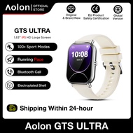 Aolon GTS Ultra Smartwatch 1.83 HD Screen Running Pace Custom Wallpaper Jam Tangan Pria Bluetooth Ca