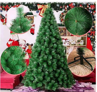 COD DVX 4Ft / 5Ft / 6Ft / 7Ft / 8Ft Pine Needle Green Artificial Christmas Tree Xmas Trees