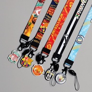 Football Mobile Phone Long Neck Lanyard Manchester United Bayern Real Madrid AC Milan Barcelona Roma