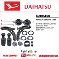 [17 IN 1] -FRONT LOWER ARM STABILIZER LINK BUSH COIL SPRING RUBBER ABSORBER MOUNTING SET FOR PERODUA