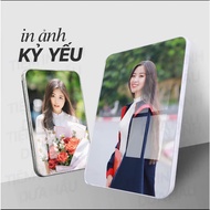 Photo frame 20x30cm meka wood with mirror finish and border printed on request 20x30cm