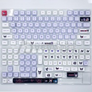 [Top] Kuromi Keycap Sanrio Cute XDA Highly Sublimated Ball Cap 65/75/87/98/100/148 Key cap