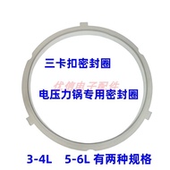 Electric Pressure Cooker Sealing Ring MY-QC50A 5pcs 3-4L 5-6L Size for 3 Card Buckle Pressure Cooker