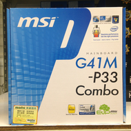 ［主機板］G41M-P33 Combo LGA775