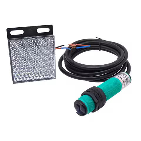 Feedback Reflective Photoelectric Switch E3F-R2NK NPN PNP DC5-36V Detection Range 2m Adjustable NK/N