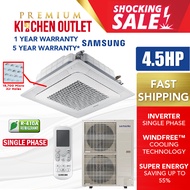 Samsung 4.5HP WindFree™ Inverter 4-Way Cassette Air Conditioner AC120TN4DKC/EA & AC120TXADKC/EA | Si