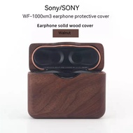 Suitable For Sony WF-1000XM3 Earphone Case WF-1000XM3 Bluetooth Headset Protective Wood Grain Shell