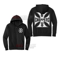 KATUN Men's jacket made of thick cotton, sweater hoodie zipper, west coast chopper wcc