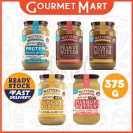 MAYVER'S PEANUT BUTTER SPREAD 375G SELECTION (NO OIL NO SALT NO SUGAR)