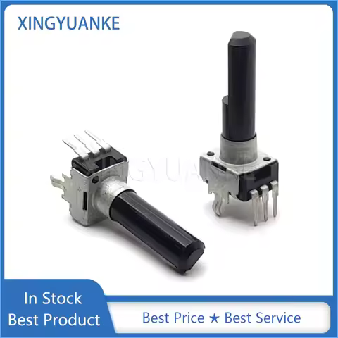 5PCS RV09 Type Vertical Single Potentiometer C2K C5K C10K C20K C50K R0902N 0932 3Pin C202 C502 C103 
