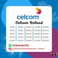 Celcom Mobile Reload (TOP UP/ TOPUP) (RM5 - RM35)