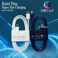 Cable Data Charger Cable SAMSUNG 25W 45W 65W Super Fast Charging USB C to C Samsung Charger