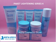 Paket Glowing Wardah Lightening Series 7in1 / Wardah Paket Lightening Series 4 / Paket Perawatan Waj