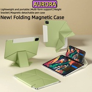 Auraro Dynamic Folio for iPadPro11(25/24)/Pro 13(25/24)/Air13(25/24)&Pro12.9(4-6Gen)/Mini6-7/10&11Ge