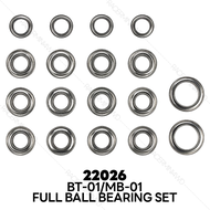 TAMIYA MB-01 Full Ball Bearing Set 22026