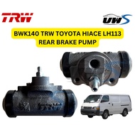 BWK140 TRW TOYOTA HIACE LH113 REAR BRAKE PUMP
