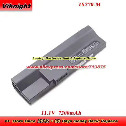 IX270-M Battery 1X270-M 11.1V 7200mAh for Dynamics GD6000 GD8000 GD8200 for Hummer GoBook XR-1-IX270