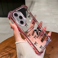 Case For Honor 100 200 300 Pro TPU Phone Case bow Latest Bracelet 2025 Shockproof New Design Phone C