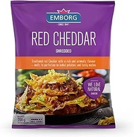 Emborg Red Cheddar Shredded Cheese