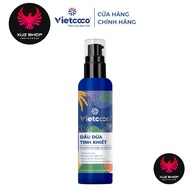 130ml - Dầu dừa tinh khiết mỹ phẩm Vietcoco dạng xịt dưỡng mi dưỡng môi dưỡng tóc