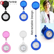 CHINK Pocket Watch Gift Quartz Clock Clip-on Fob Watch