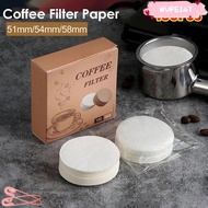 WUPEI47AD 100Pcs Coffee Filter Paper, Round 51/53/58mm Water Filter Papers, Durable Universal Dispos