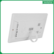 [BaosityfcMY] 10Inches Electronic Digital Photo Frame EU Standard Plug ,Black Supporting Card, USB