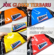 SARUNG KULIT JOK GLOSSY MODEL BIKER STANDAR BISA BUAT MOTOR BEAT MIO VARIO 110 XEON SOUL SUPRA JUPIT