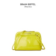 Braun Buffel Anako Medium Clutch In Cyber Lime