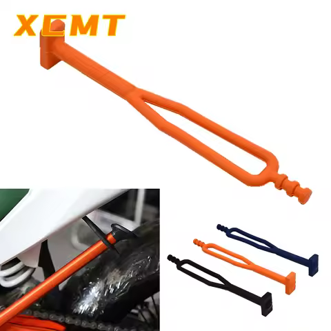 Motorcycle Rubber Kickstand Side Stand Strap For KTM Husqvarna GasGas 125 200 250 300 350 400 450 50