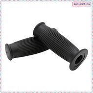 22/24MM Motorcycle Rubber Handlebar Hand Grip Cafe Racer Retro Custom