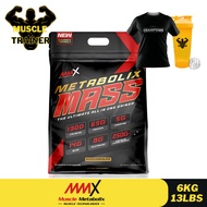 MMX Mass Gainer Protein Mass Gainer Muscle Metabolix Mass Protein (13lbs 6Kg)