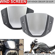 Sale, Motorcycle Windscreen Front Windshield With Bracket Wind Deflector Visor For HONDA CB650R 2019