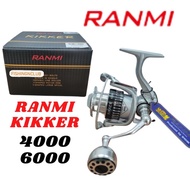 Free Gift Clear Stock Offer Ranmi Kikker Spinning Fishing Reel 4000 6000 Fishing Reel