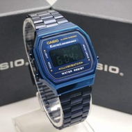 Casio Vintage Retro WR Digital Watch - Gold A168WEGB-1BDF