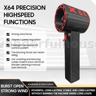 Wonderful X64 Industrial-Grade Handheld Turbo Fan 16.8V 8000mAh Battery 1400g Wind Force High Power 
